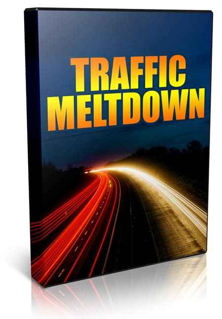 Traffic Meltdown digital video course with PLR MRR resell rights for bloggers and online business owners