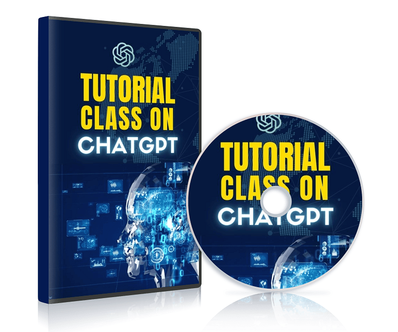 Step-by-step ChatGPT tutorial class with video and audio PLR course pack for beginners and advanced users