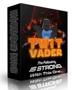 Twit Vader Twitter automation software for keyword-based following – digital PLR download
