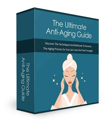 Ultimate Anti-Aging Guide digital download with PLR MRR resell rights