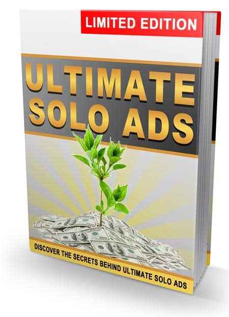 Ultimate Solo Ad List digital download with PLR MRR resell rights for fast email list building