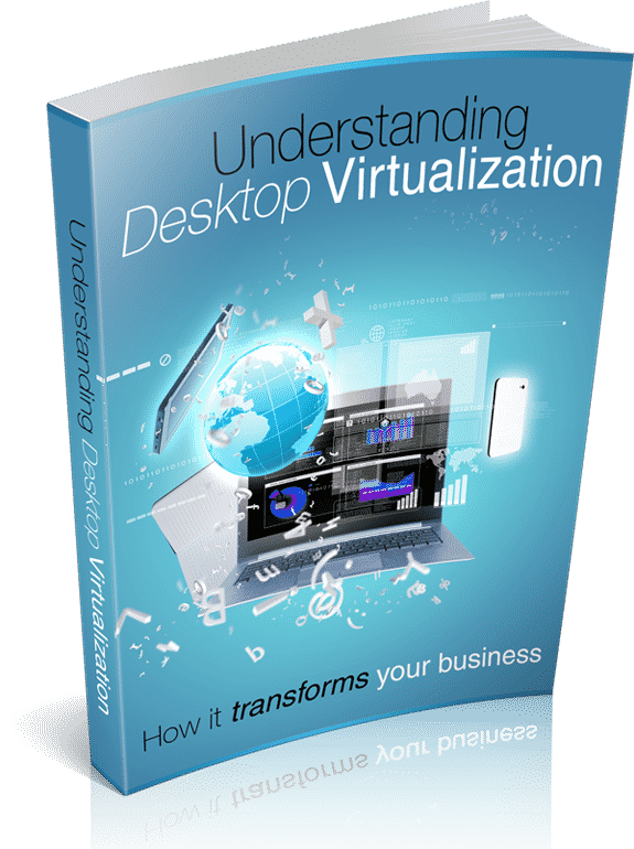 Desktop virtualization guide digital product with PLR MRR resell rights ebook cover