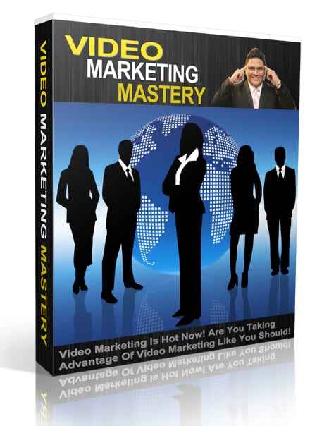 Video Marketing PLR guide ebook cover - learn video strategies with resell rights