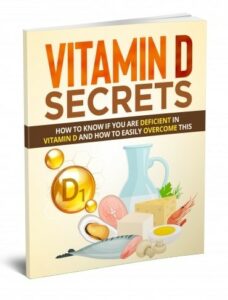 Vitamin D Secrets PLR eBook digital download cover image