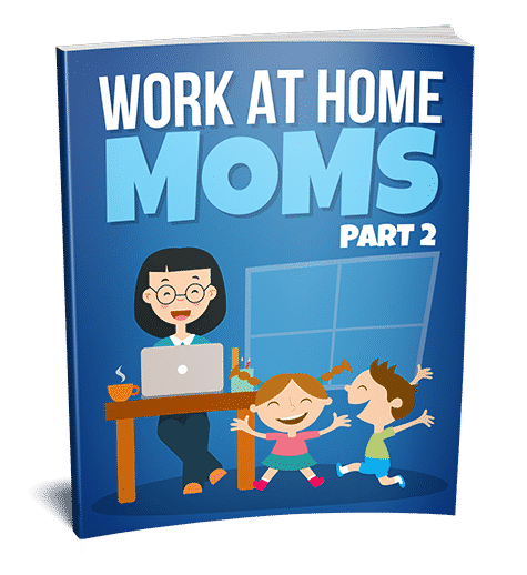 Work at home mom digital PLR eBook with resell rights for remote income success