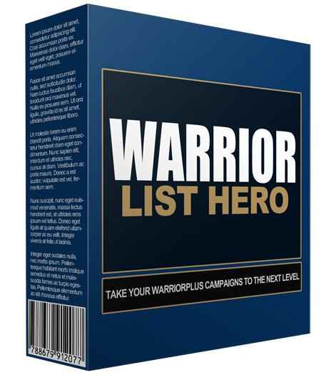 Warrior List Hero – Digital PLR/MRR software for WarriorPlus campaigns, profit and resell