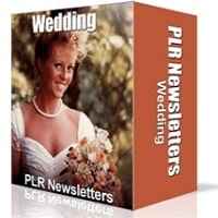 Wedding niche PLR MRR digital download: 52 preformatted newsletters articles blog posts
