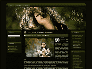 Wild Dance WordPress theme with master resale rights – dynamic design for resellers and digital downloads