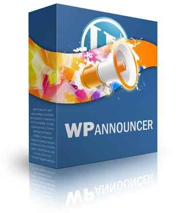 WP Announcer plugin – automated premium theme and plugin promotion for WordPress blogs with resell rights