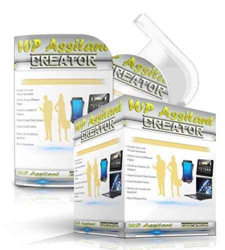 WP Assistant Creator Plugin – Digital product with PLR MRR resell rights for WordPress walkthroughs