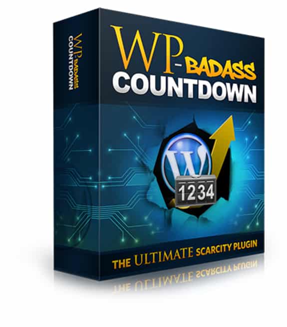 WP BadAss Countdown Plugin - scarcity countdown timer with rising price effect for PLR resellers