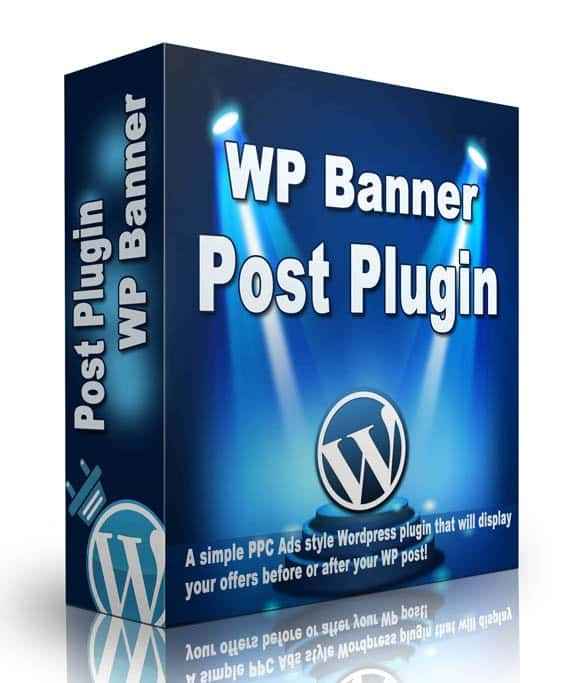 WP Banner Post Plugin - PPC ads style WordPress plugin with resell rights