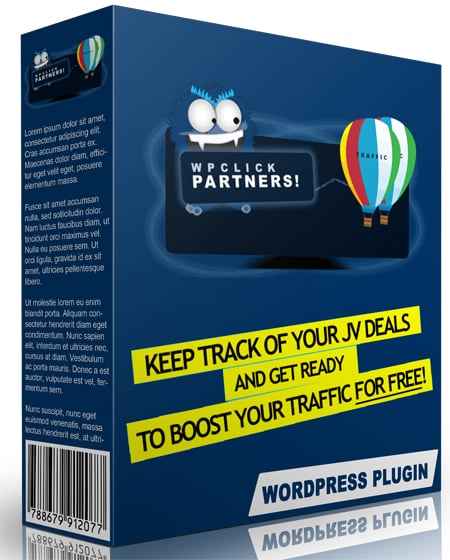 WP Click Partners joint venture software for traffic leads and affiliate marketing partnerships