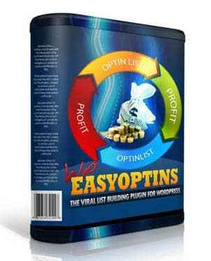 Wp Easy Optins PLR plugin for building email lists and reselling rights