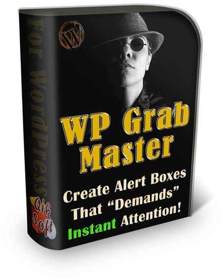 WP Grab Master plugin alerts mimicking Skype Facebook Yahoo Google Talk pop ups