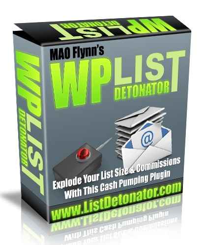 WP List Detonator Plugin - powerful list building tool with PLR MRR digital download rights