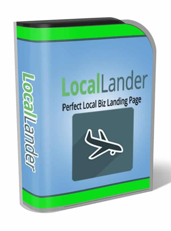 WP Local Lander plugin for local business pages with PLR resell rights and SEO features