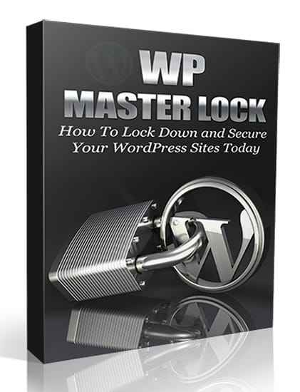 WP MasterLock – WordPress security digital product with PLR and MRR resell rights