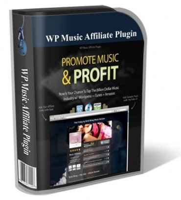 WP Music Affiliate plugin with resell rights to earn from the music industry