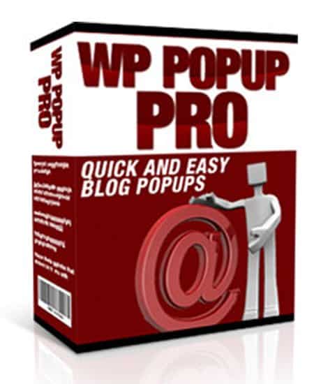 WP Popup Pro software for WordPress popups - easy PLR digital download