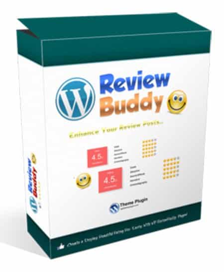 WP Review Buddy responsive rating box plugin interface