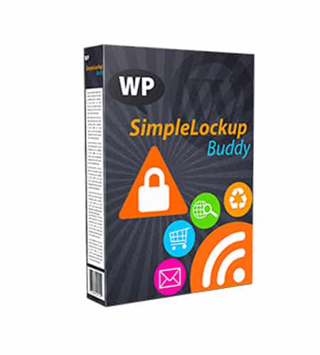 WP Simple Lockup Buddy WordPress security plugin with PLR MRR resell rights digital download