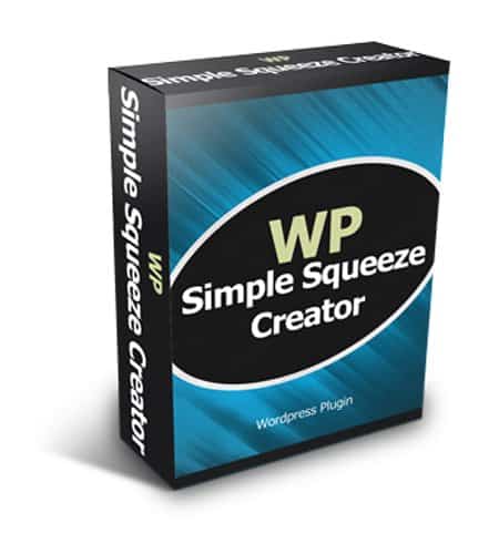 WP Simple Squeeze Creator – WordPress plugin for building high-converting squeeze pages with PLR/MRR rights