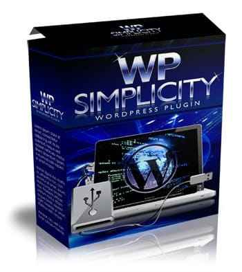WP Simplicity WordPress plugin with PLR MRR resell rights digital download