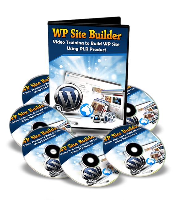 WP Site Builder PLR video tutorials – build a WordPress website and resell with MRR