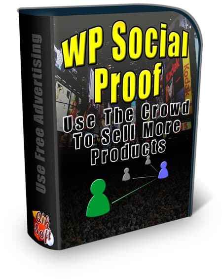 WP Social Proof testimonial plugin for digital downloads with PLR MRR resell rights boost sales