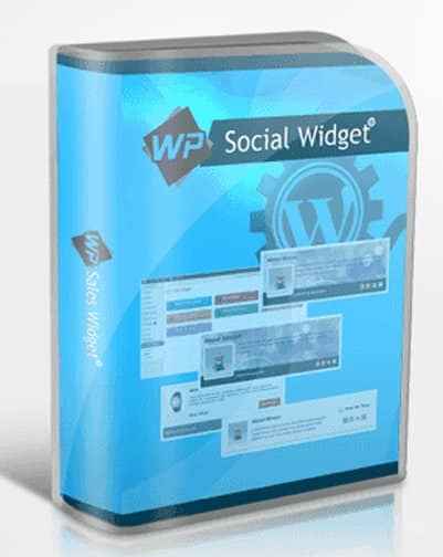 WP Social Widget Plugin – Digital PLR MRR WordPress social traffic booster