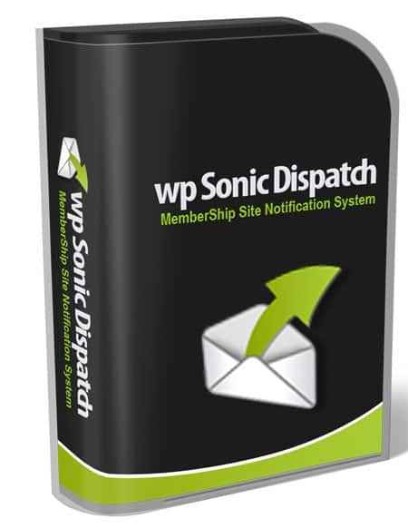 WP Sonic Dispatch Plugin – membership site popup and email notification system with PLR MRR rights