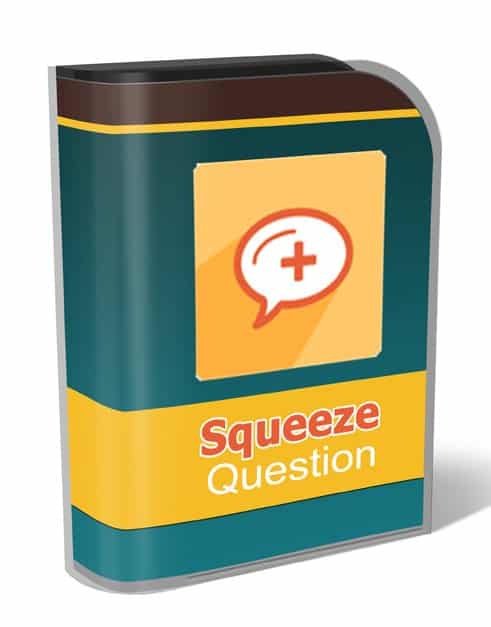 WP Squeeze Question Plugin – lead capture survey tool for WordPress with PLR/MRR digital download rights