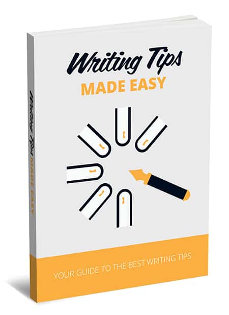 Digital PLR eBook with 25 writing tips for bloggers and website owners, includes resell rights