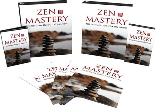 Zen video course for inner peace and simple living with PLR resell rights