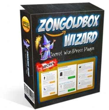 ZonGold Box WP Plugin – Amazon deals WordPress plugin with PLR/MRR resell rights