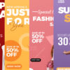 fashion vertical ad templates
