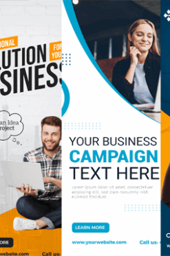 business vertical ad templates
