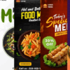 food vertical ad templates
