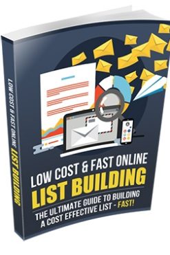 Low Cost and Fast Online List Building