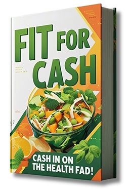 Fitness side hustle digital ebook with PLR MRR resell rights for passive income