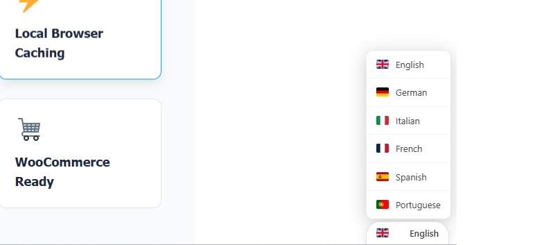 Libre Translate Language Switcher